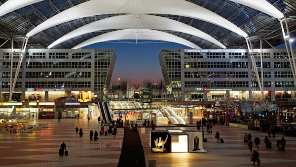 Zdjęcie lotniska w Monachium